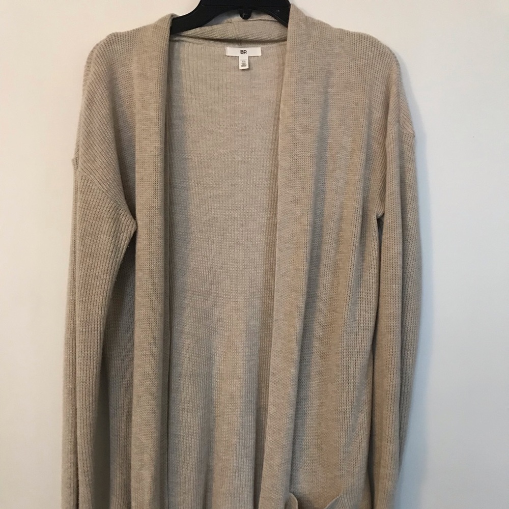 BP. Lightweight Rib Stitch Cardigan